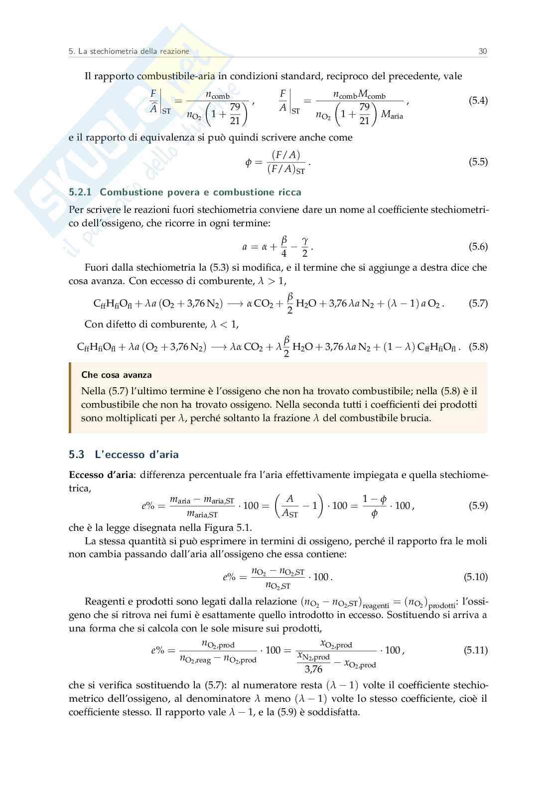 Appunti Combustione e impatto ambientale Pag. 31