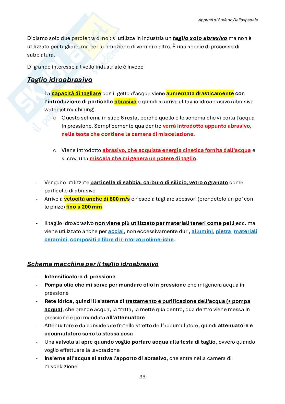 Appunti di Produzione assistita dal calcolatore Pag. 41