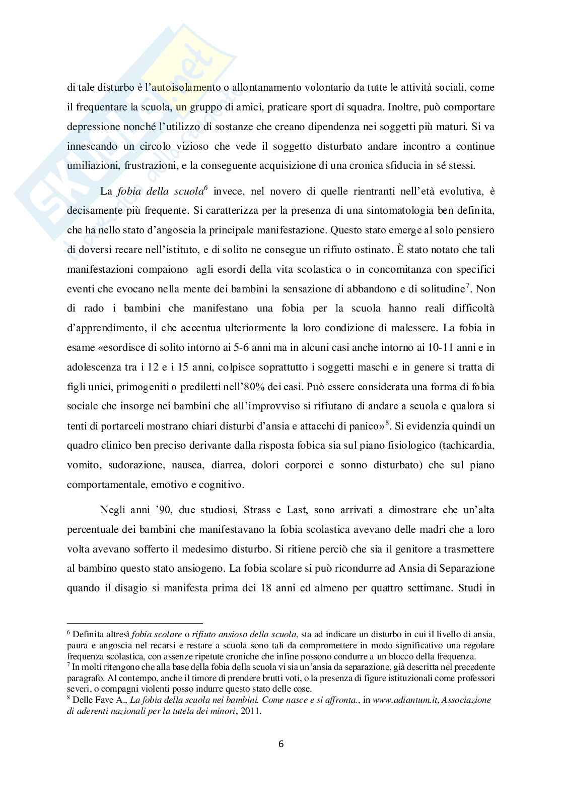 Disturbi d'ansia Pag. 6