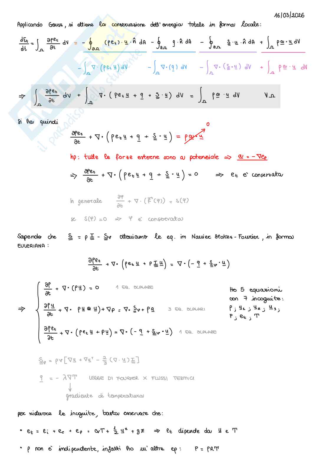 Appunti lezioni Applicazioni avanzate di fisica tecnica Pag. 16