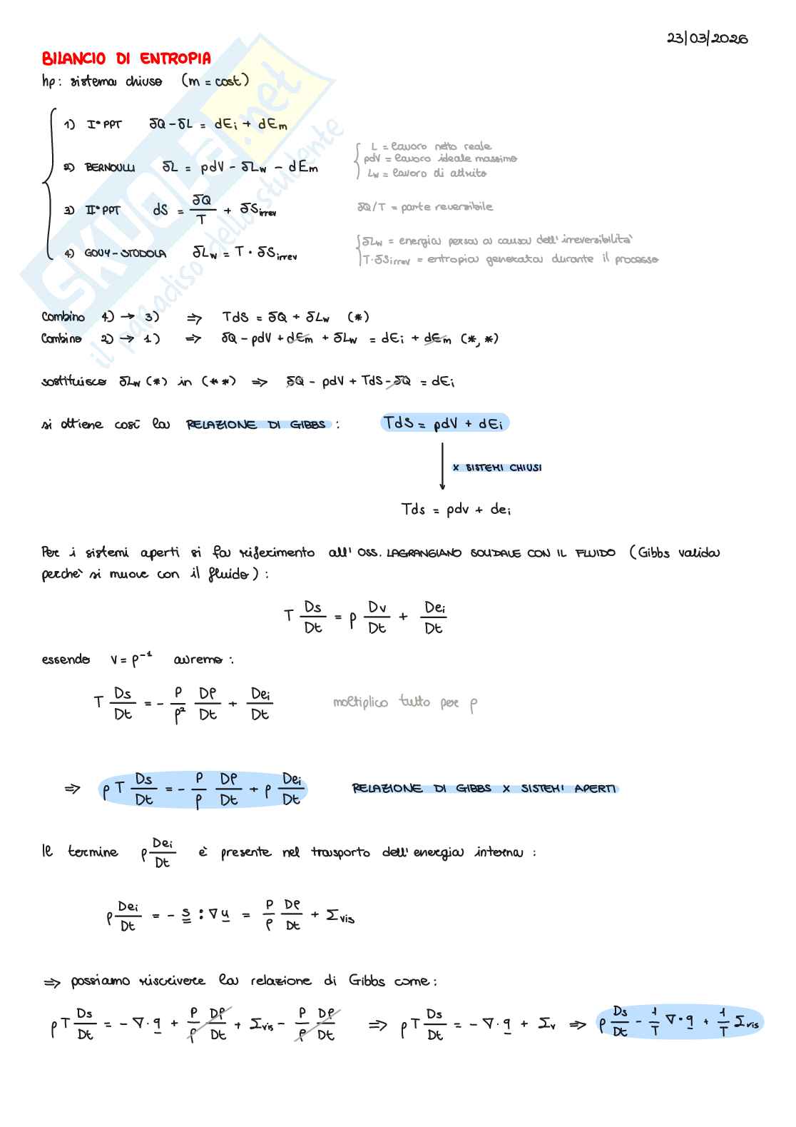 Appunti lezioni Applicazioni avanzate di fisica tecnica Pag. 21