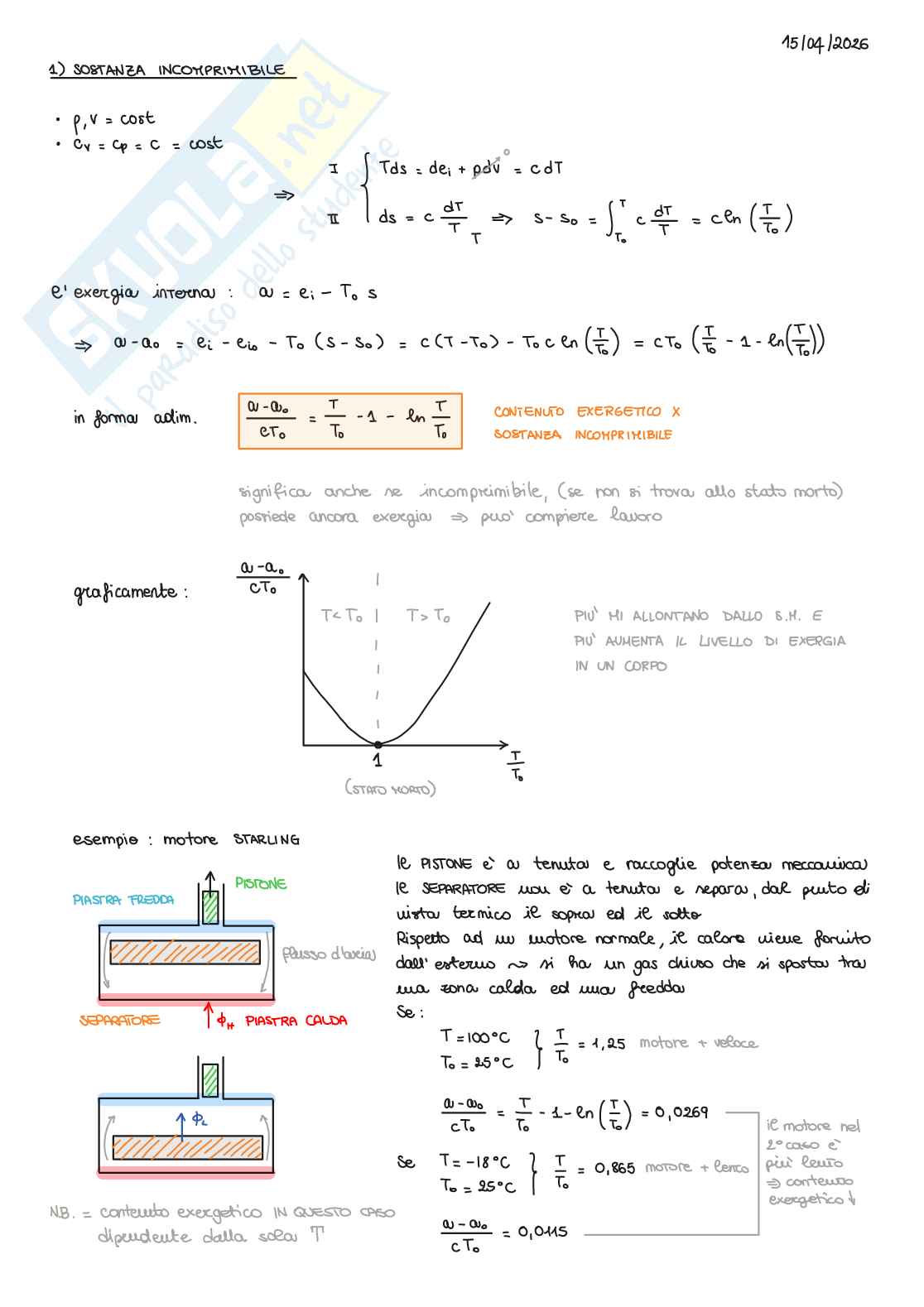 Appunti lezioni Applicazioni avanzate di fisica tecnica Pag. 36