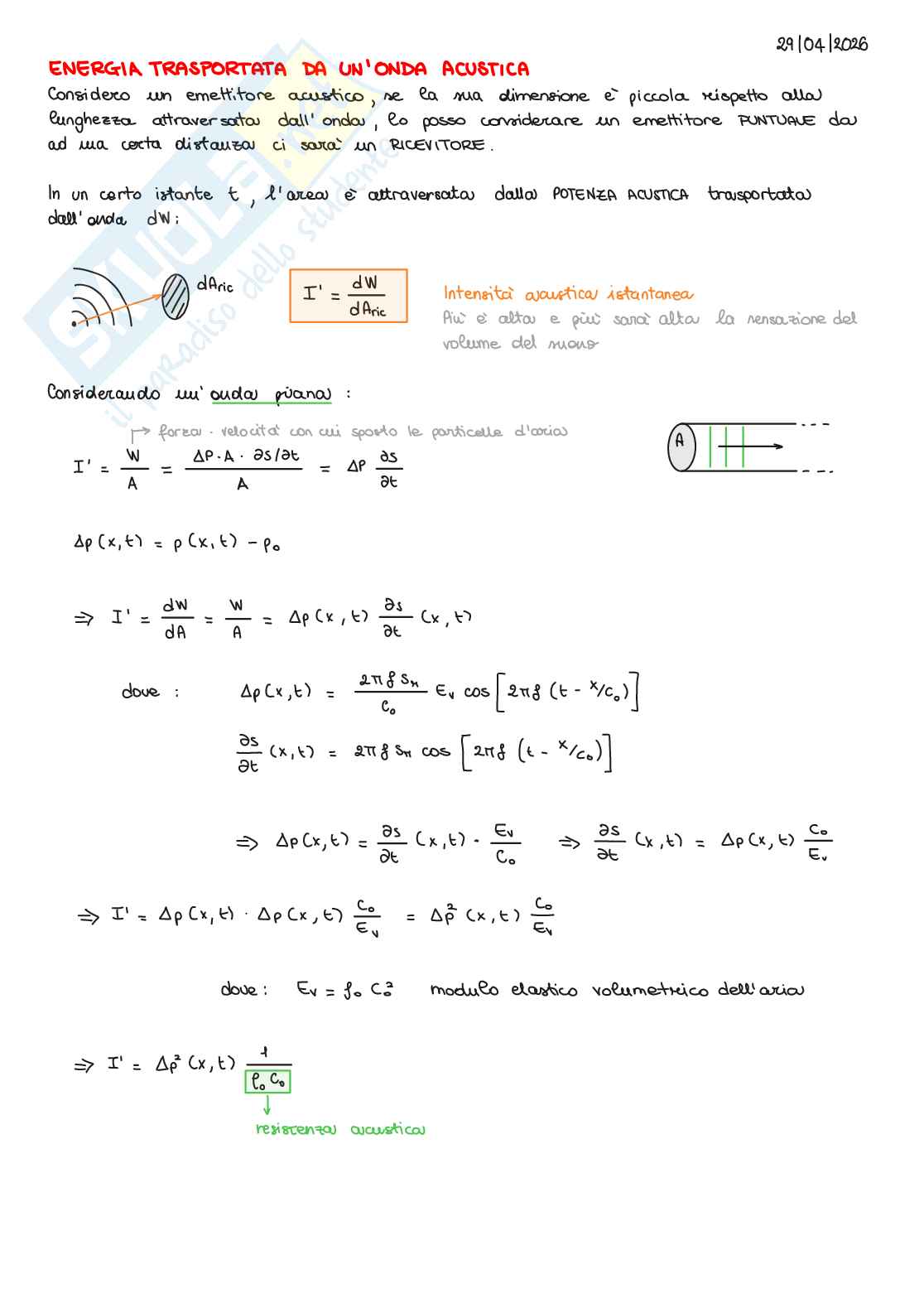 Appunti lezioni Applicazioni avanzate di fisica tecnica Pag. 46