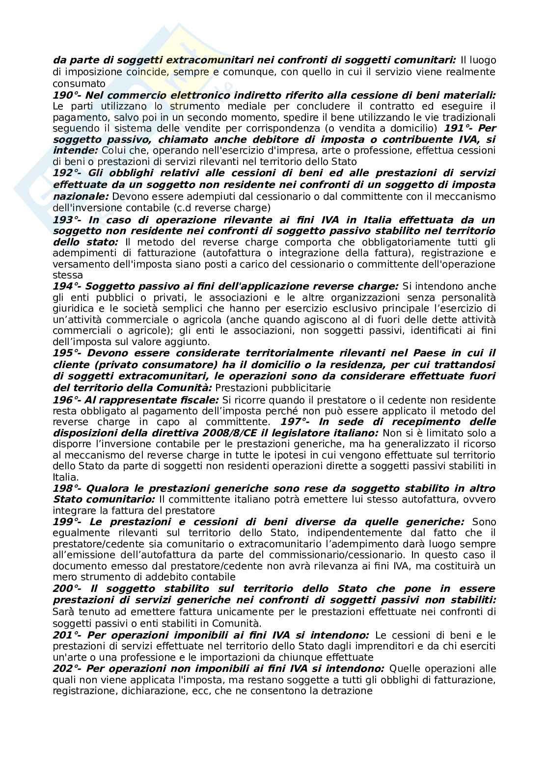 Paniere esame Diritto tributario  Pag. 11