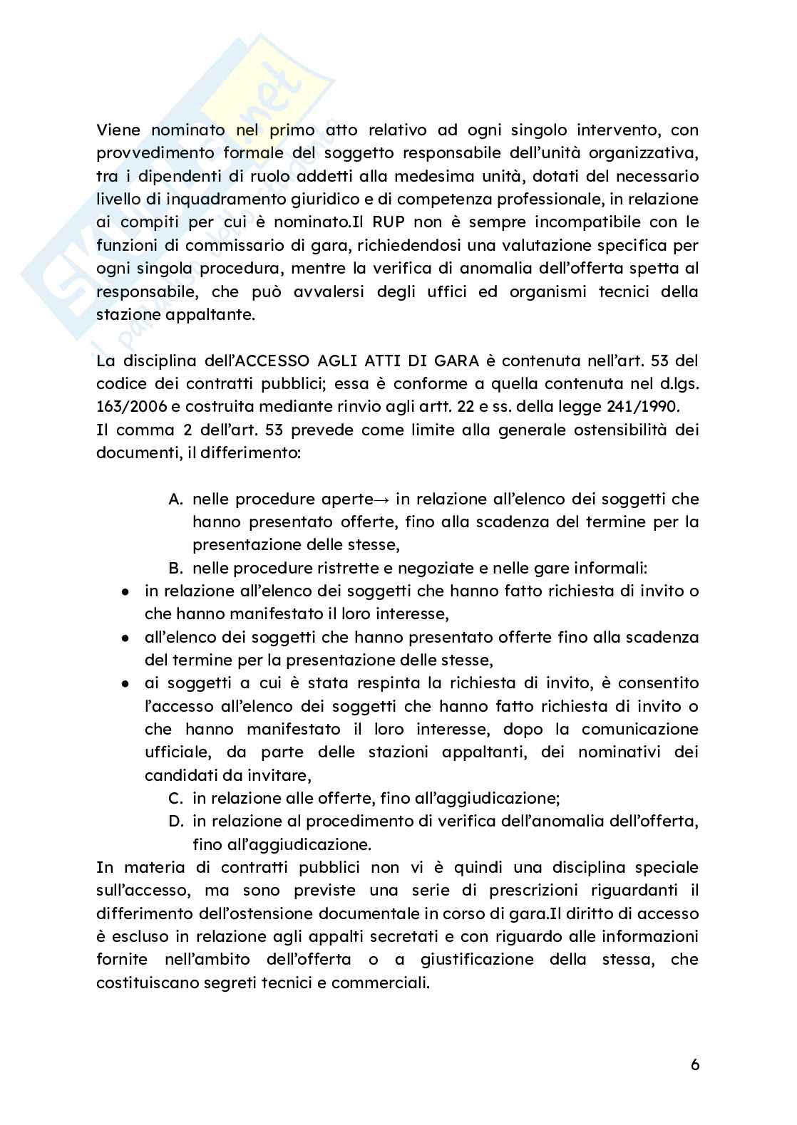 Appunti Diritto dei contratti pubblici Pag. 6