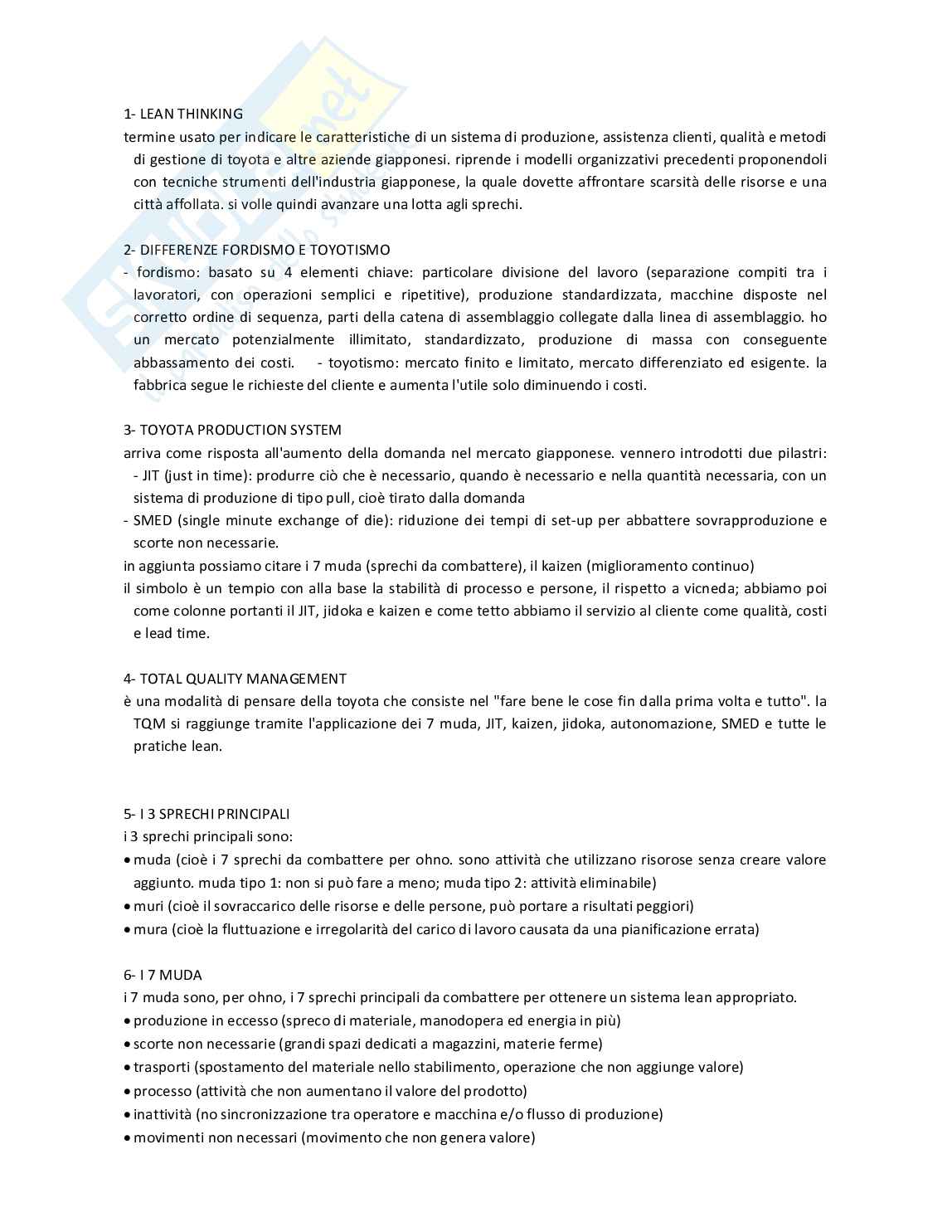 Programma gestione industriale Pag. 1