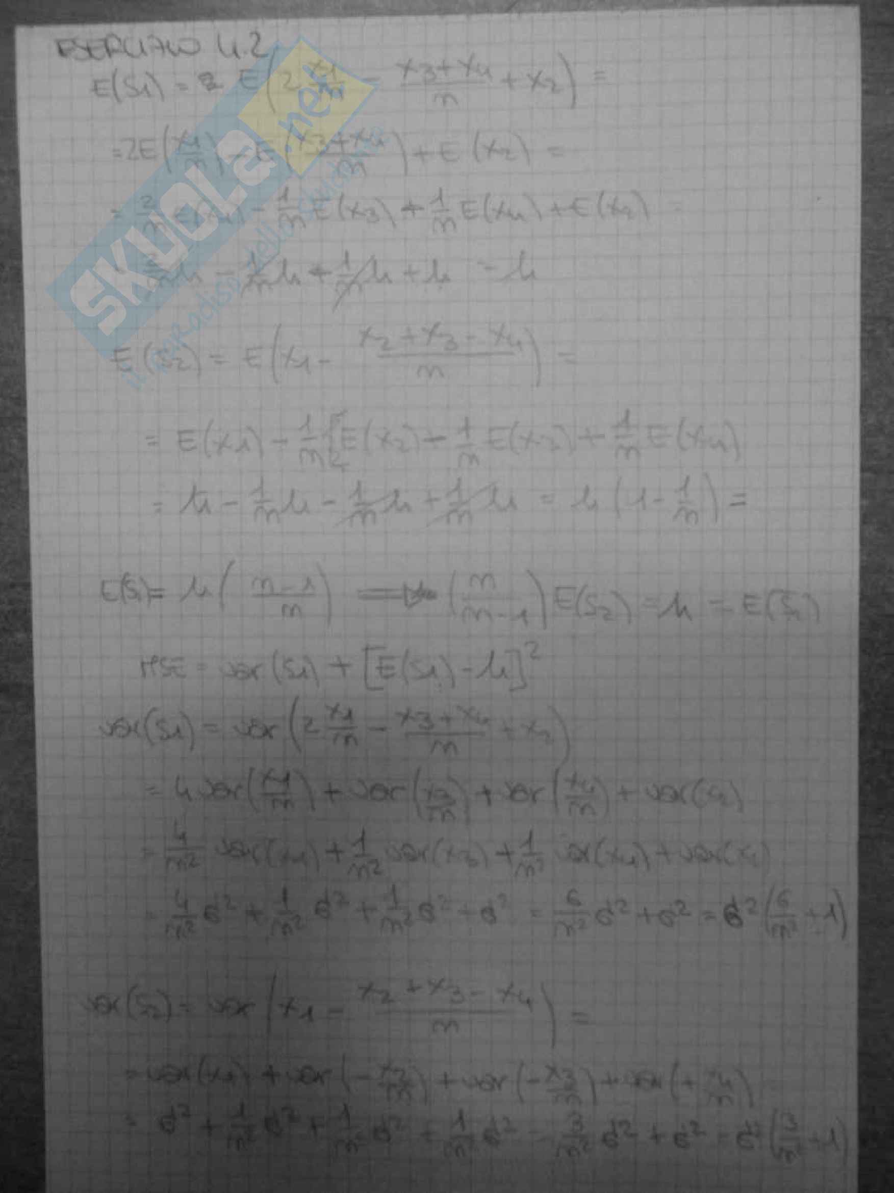 Esercitazioni statistica Pag. 56