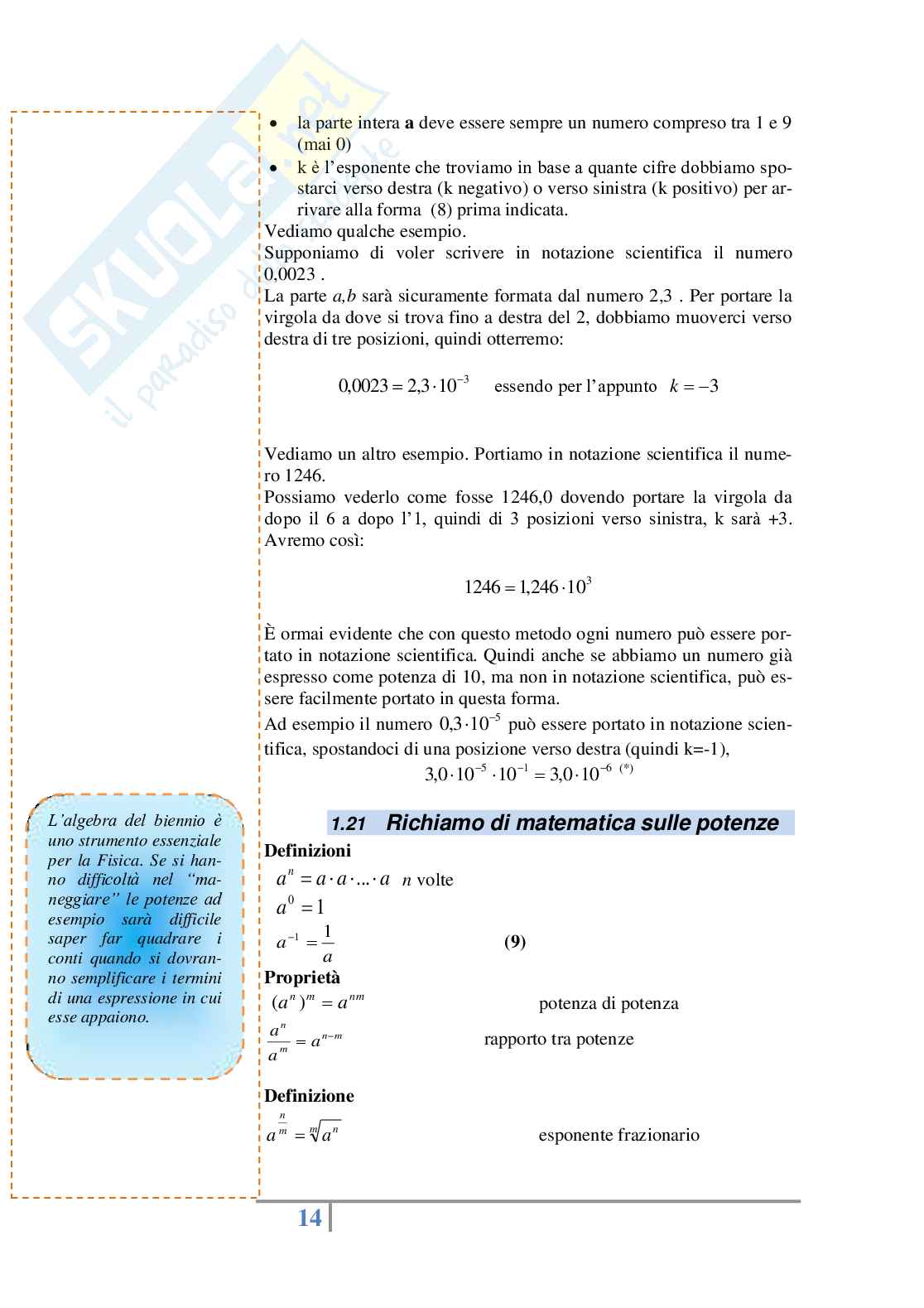 Fisica per la scuola superiore Pag. 31