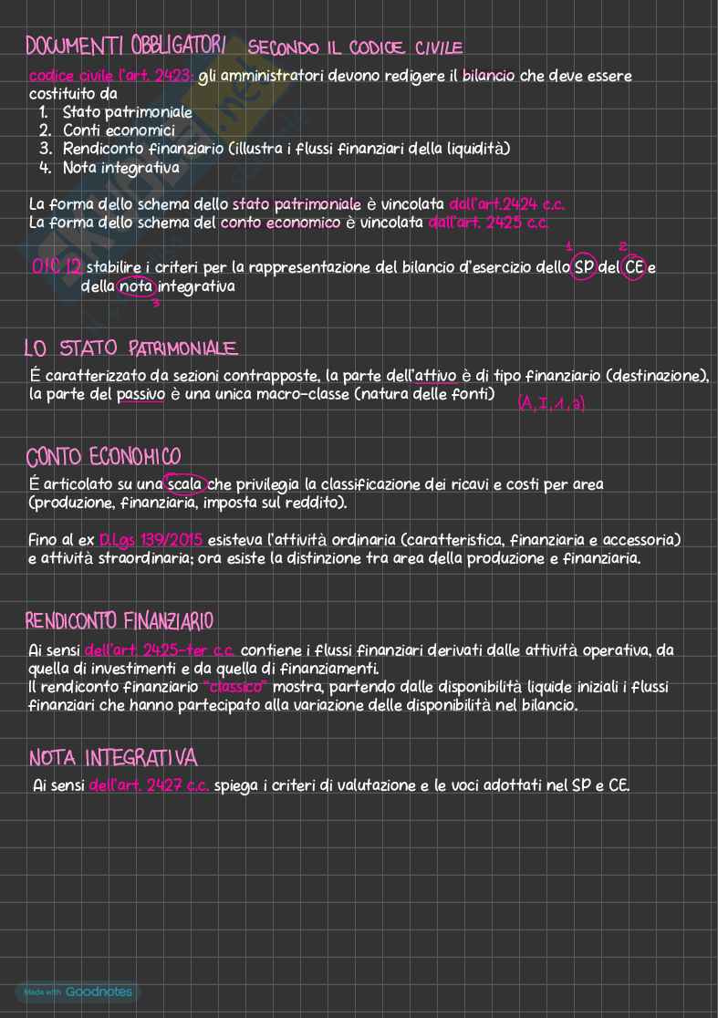 Economia aziendale, corso completo Pag. 51