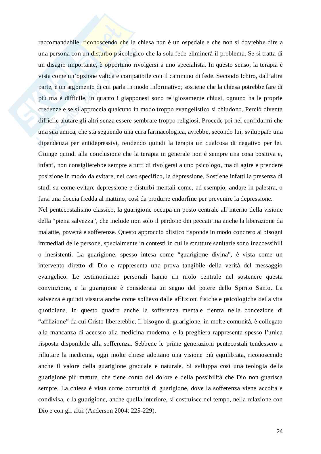 Pentecontalismo in Giappone. Una ricerca tra storia e contemporaneità Pag. 26
