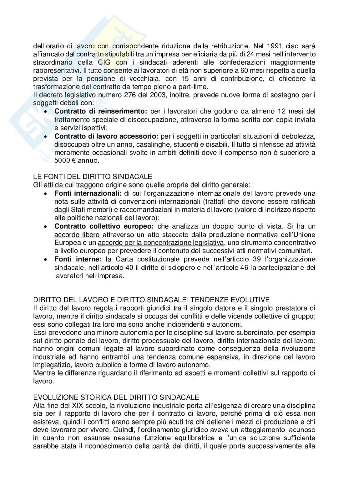 Diritto del lavoro Pag. 11
