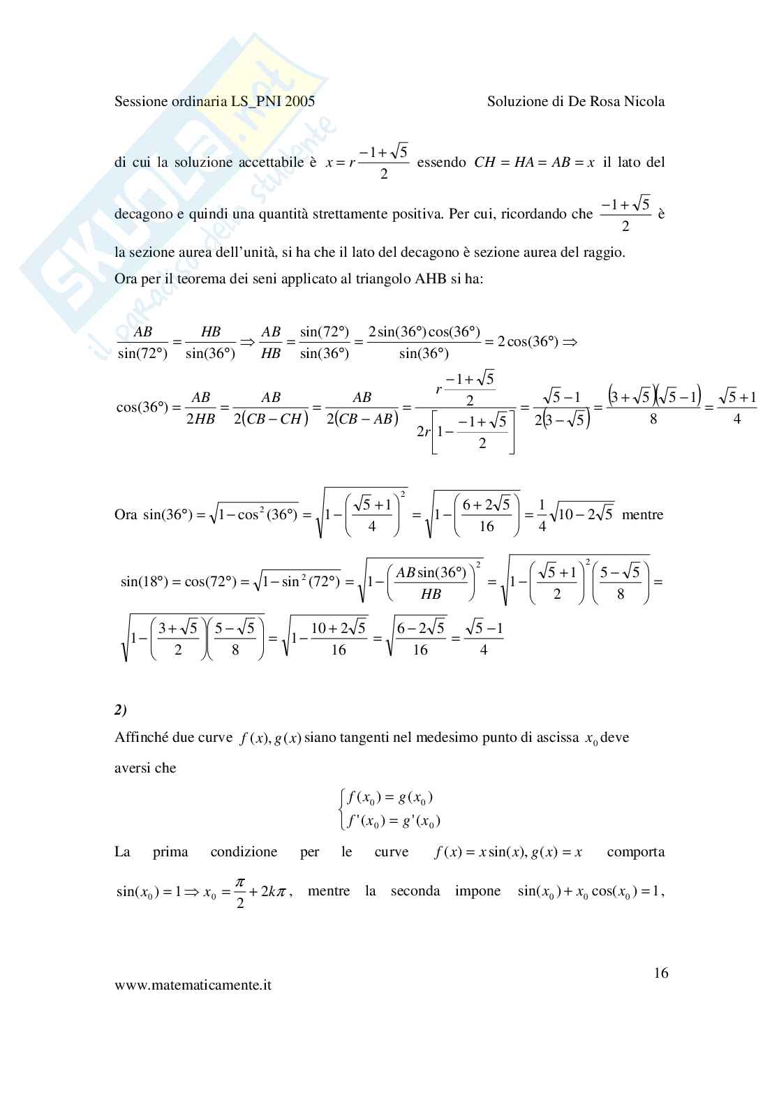 2005 - Liceo scientifico PNI Pag. 16