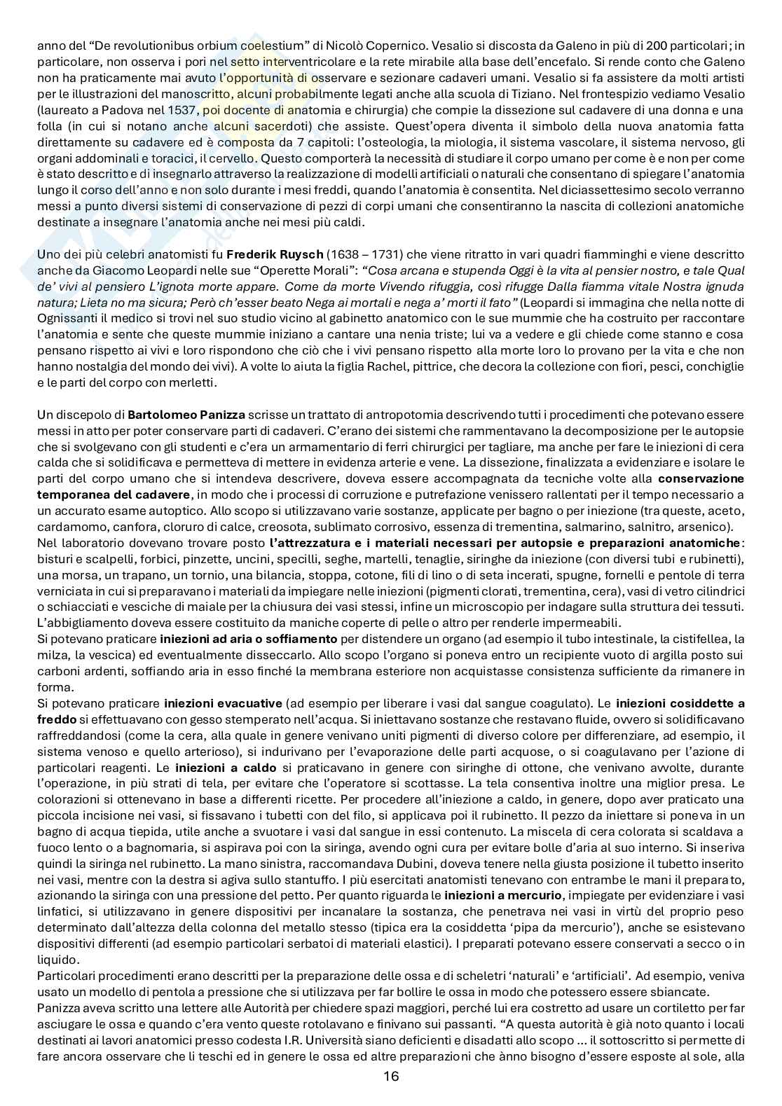 Appunti di Storia della medicina Pag. 16