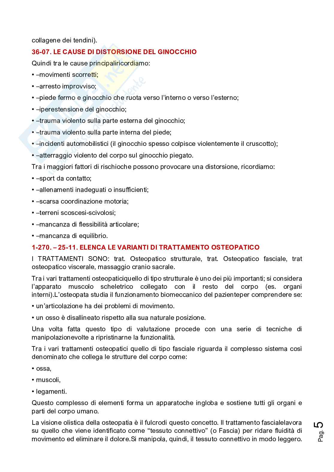 Paniere Medicina fisica e riabilitativa (2026) - Risposte aperte corrette  Pag. 6
