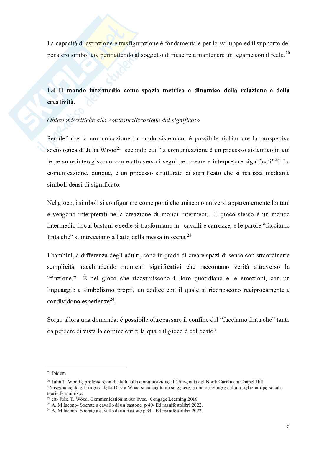 Come la sabbia nella clessidra. I mondi intermedi nella filosofia contemporanea di Alfonso Maurizio Iacono: intreccio tra l' immaginario, il possibile e il reale Pag. 16