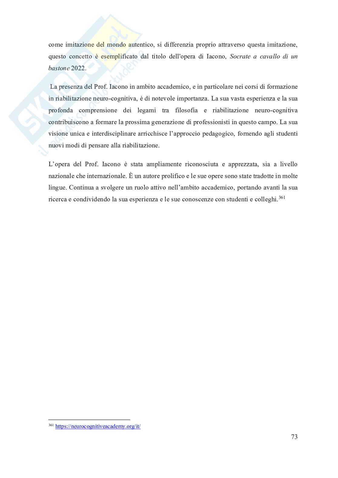 Come la sabbia nella clessidra. I mondi intermedi nella filosofia contemporanea di Alfonso Maurizio Iacono: intreccio tra l' immaginario, il possibile e il reale Pag. 81