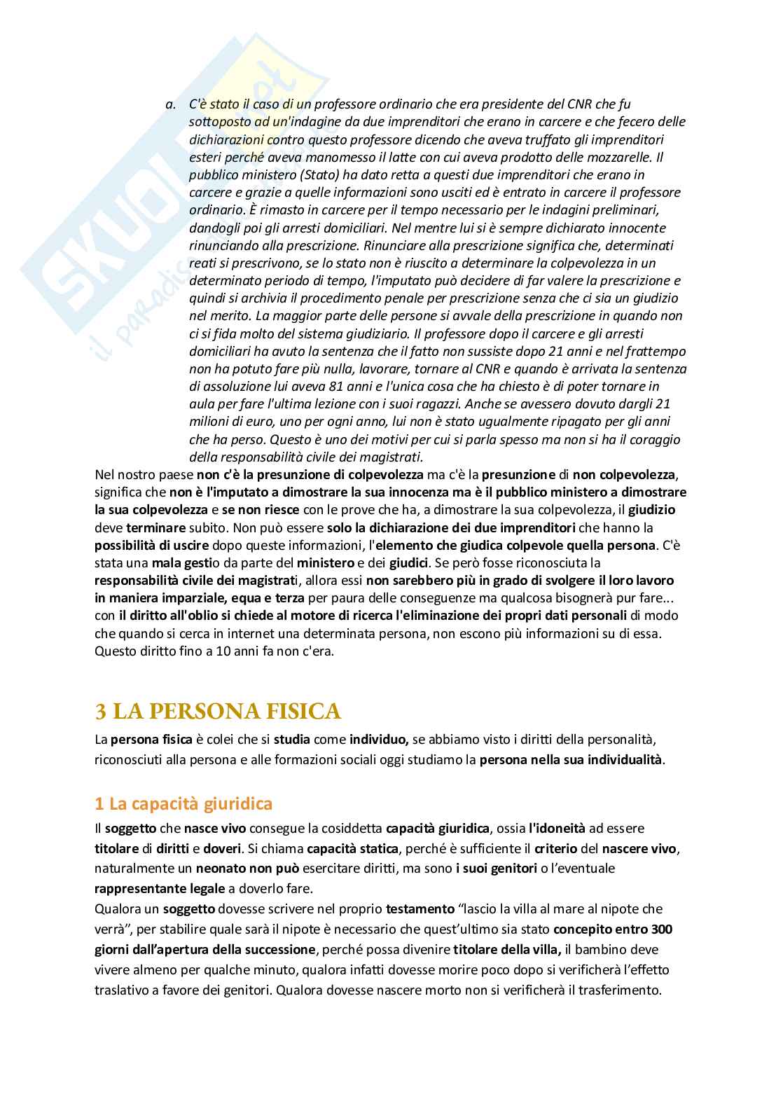Riassunto esame Diritto privato, Prof. Manfredonia Benedetta, libro consigliato Linguaggi e regole del diritto privato, Iudica, Zatti Pag. 11