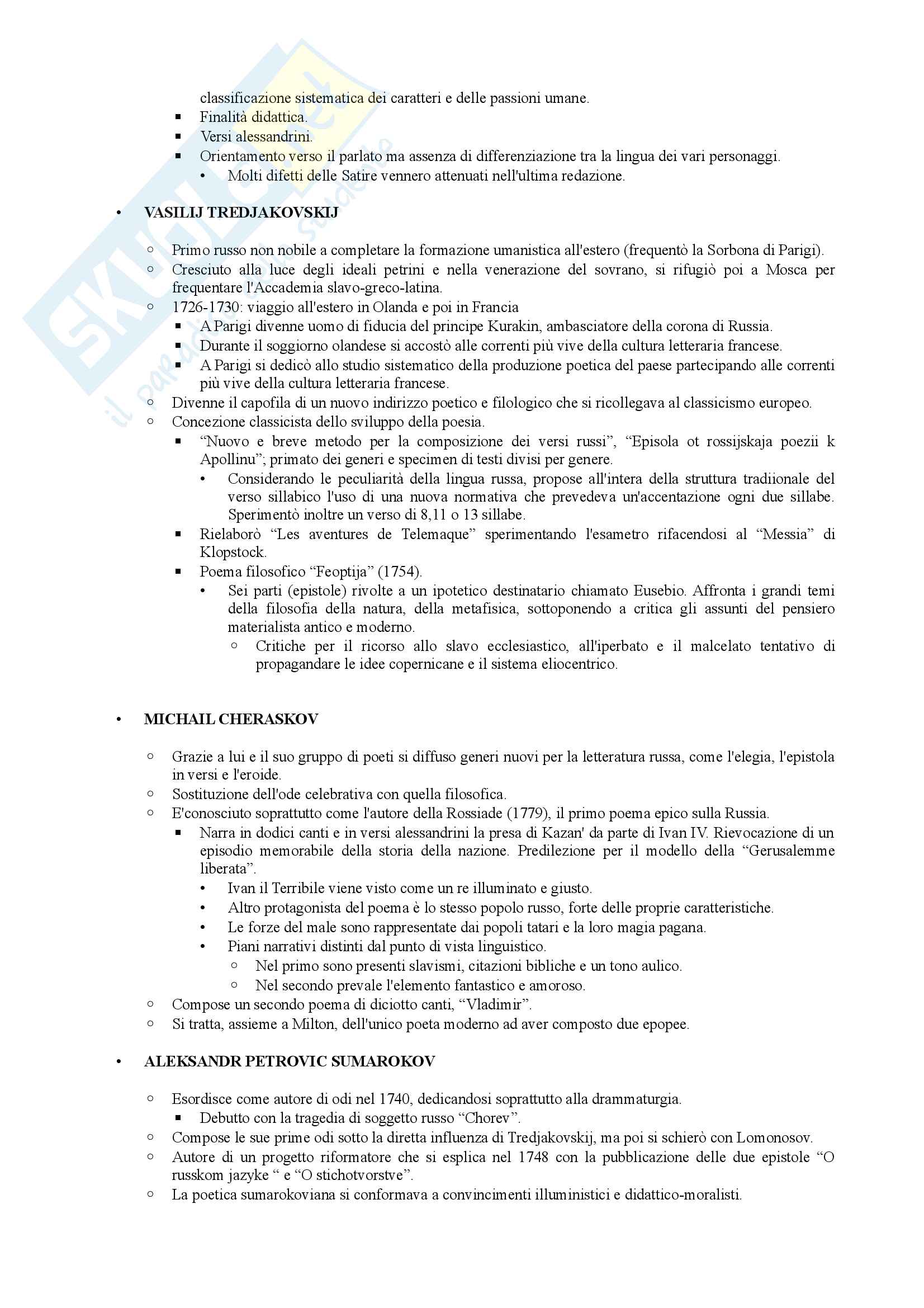 Appunti parte 1 lingua russa Pag. 11