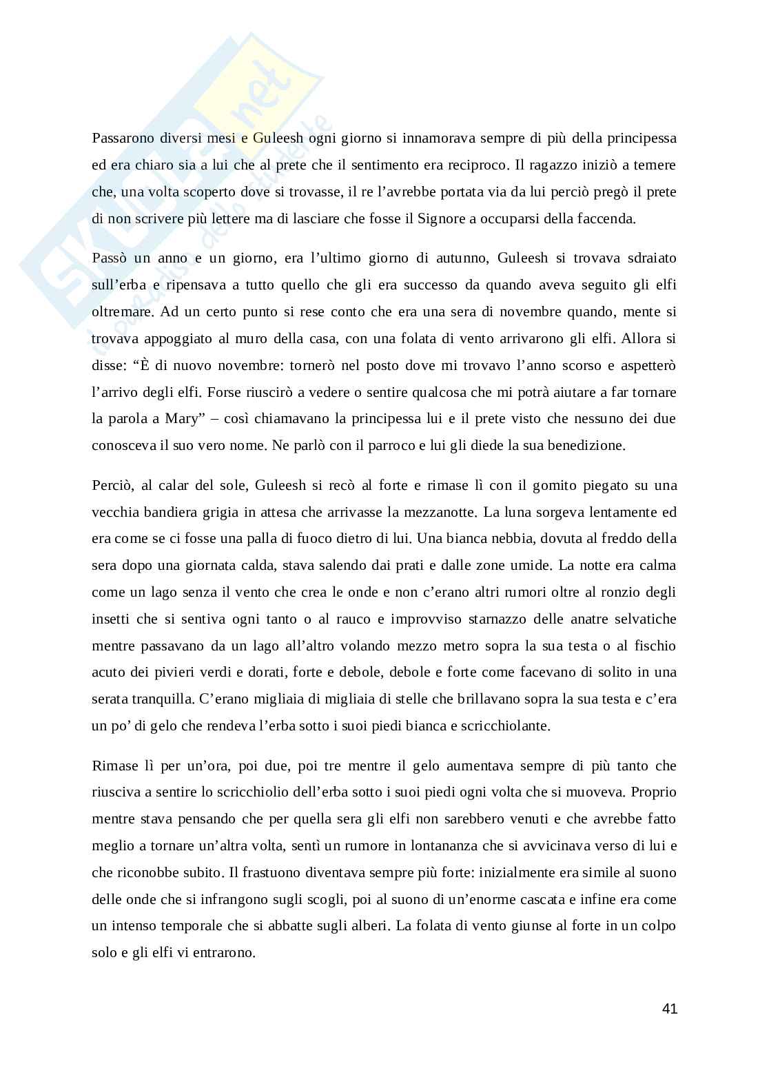 Proposta Di Traduzione Di Una Raccolta Di Fiabe Irlandesi Tesi Di Inglese