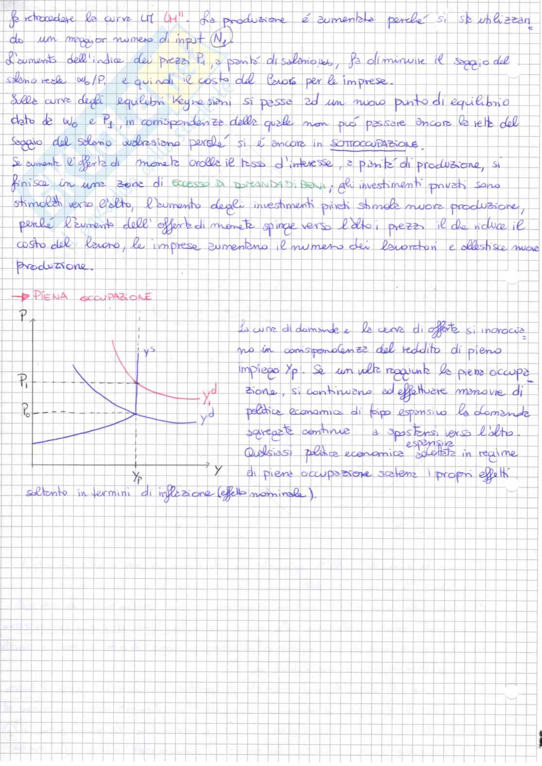 Appunti di macroeconomia sulla variazione del prgresso tecnologico Pag. 2