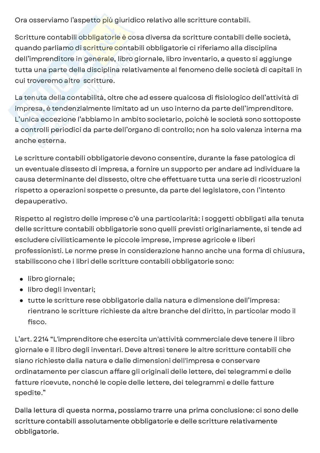Inizio e fine dell'impresa Pag. 26