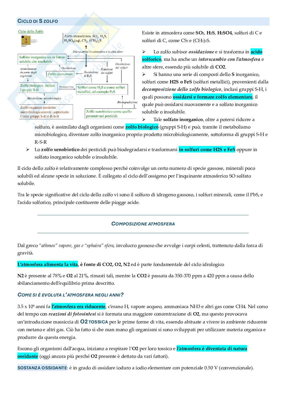 Appunti completi Chimica dell'ambiente Pag. 11