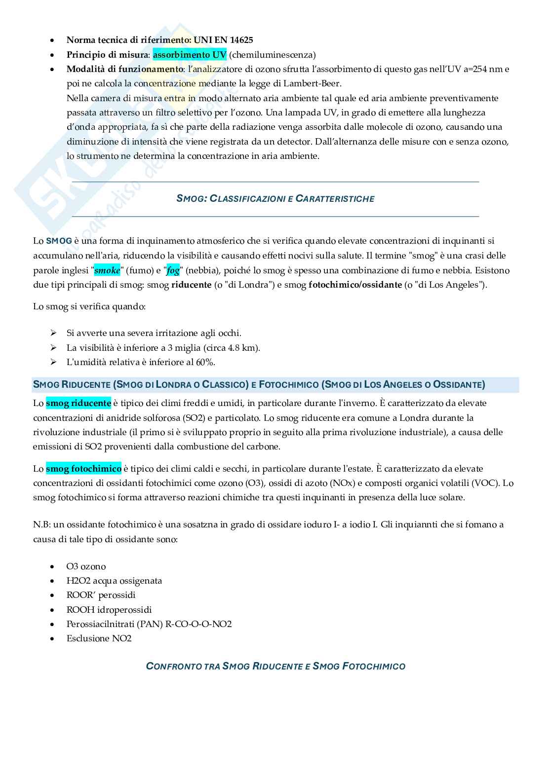 Appunti completi Chimica dell'ambiente Pag. 46