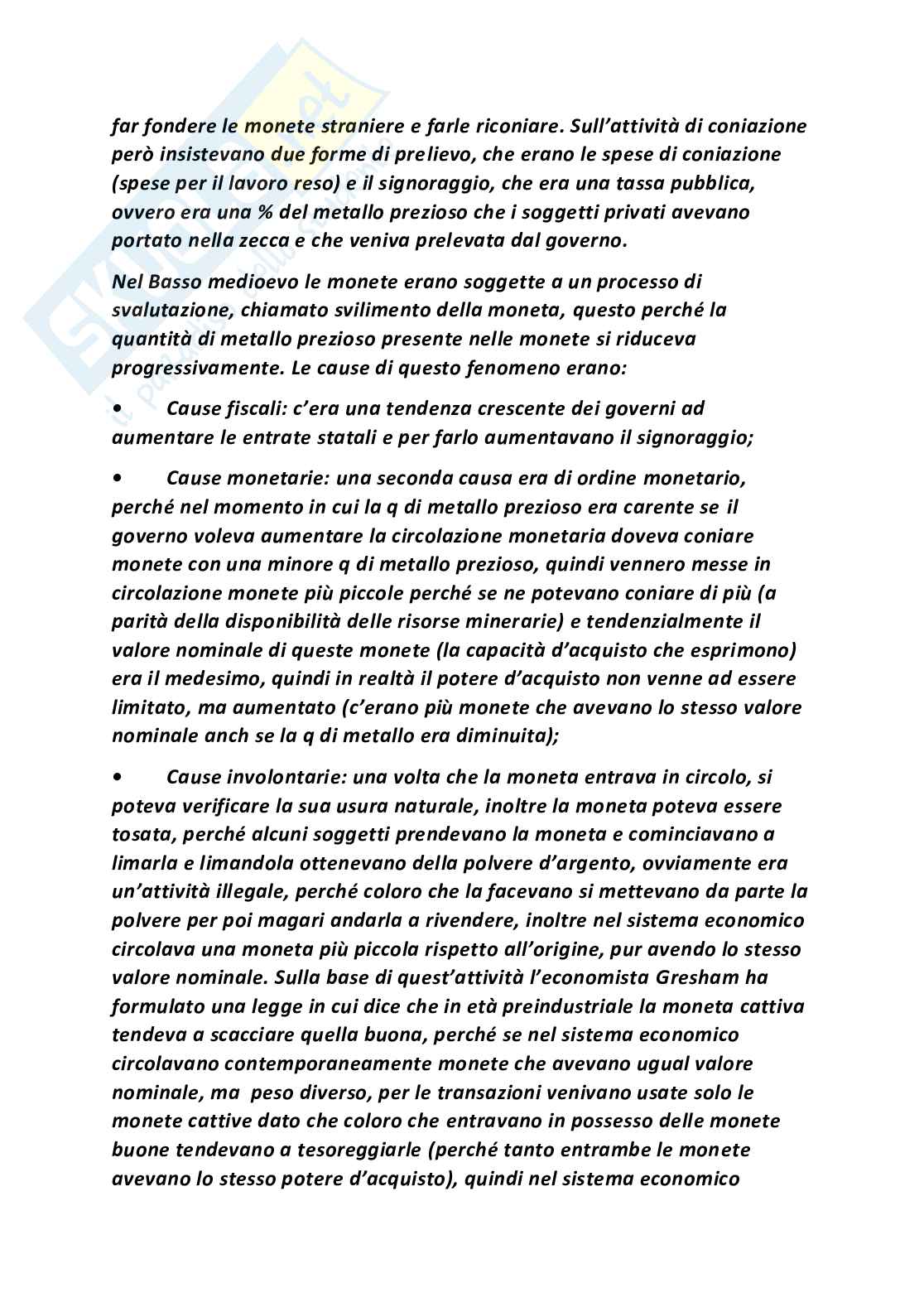 Storia economica Pag. 11