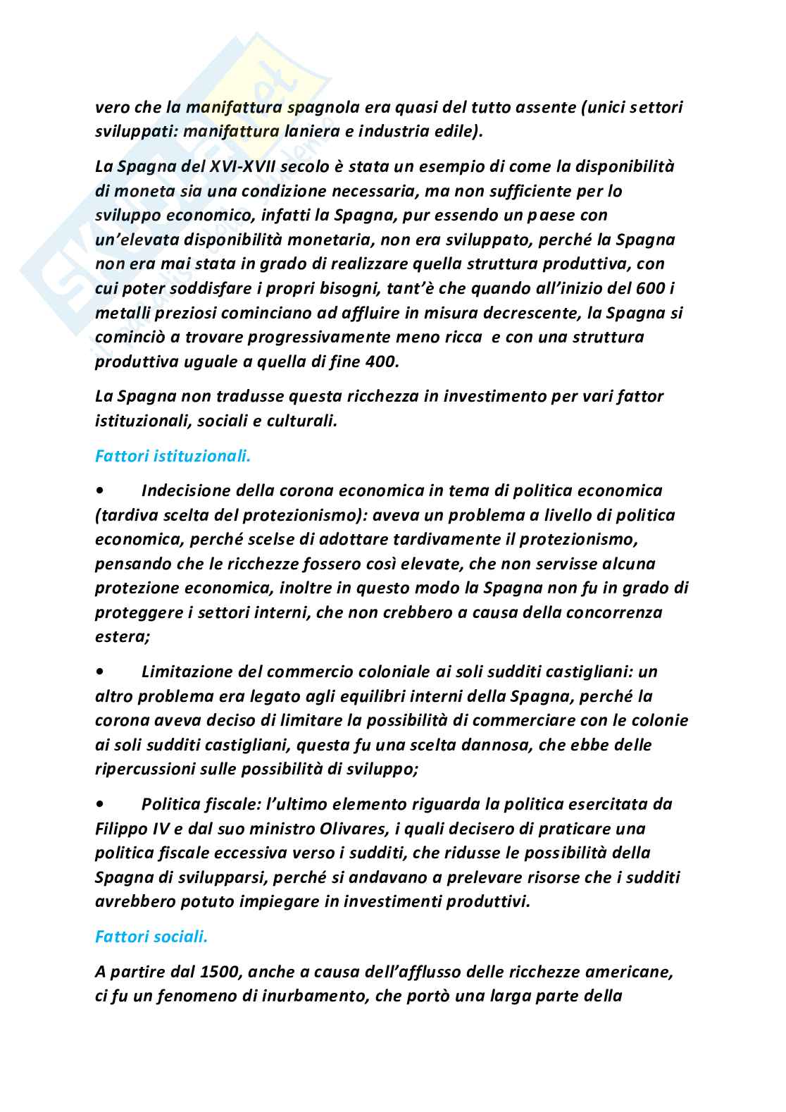 Storia economica Pag. 31