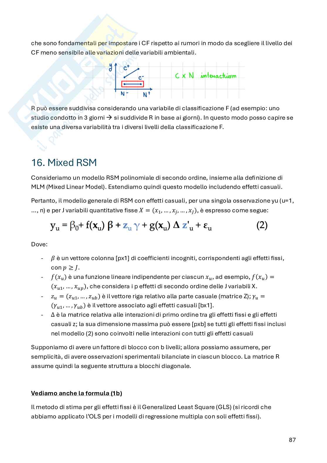 Appunti Statistica per la sperimentazione e le previsioni in ambito tecnologico (parte 3) in italiano  Pag. 26