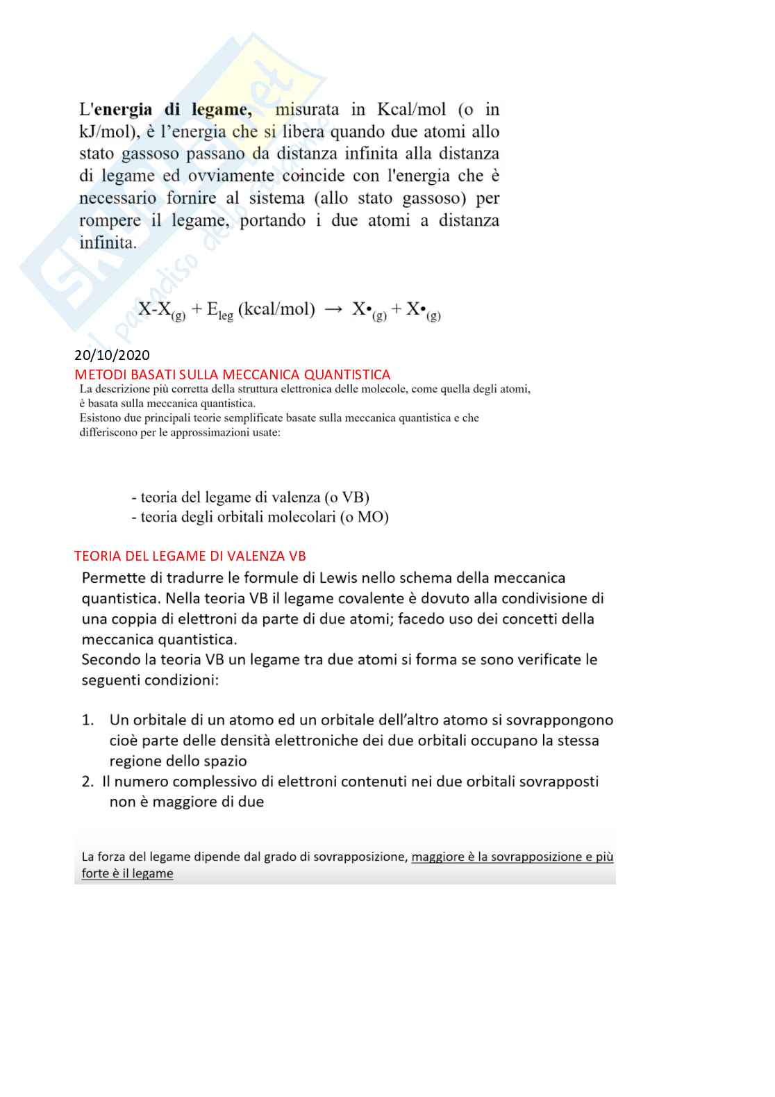 Chimica materiale per superare l'esame Pag. 16