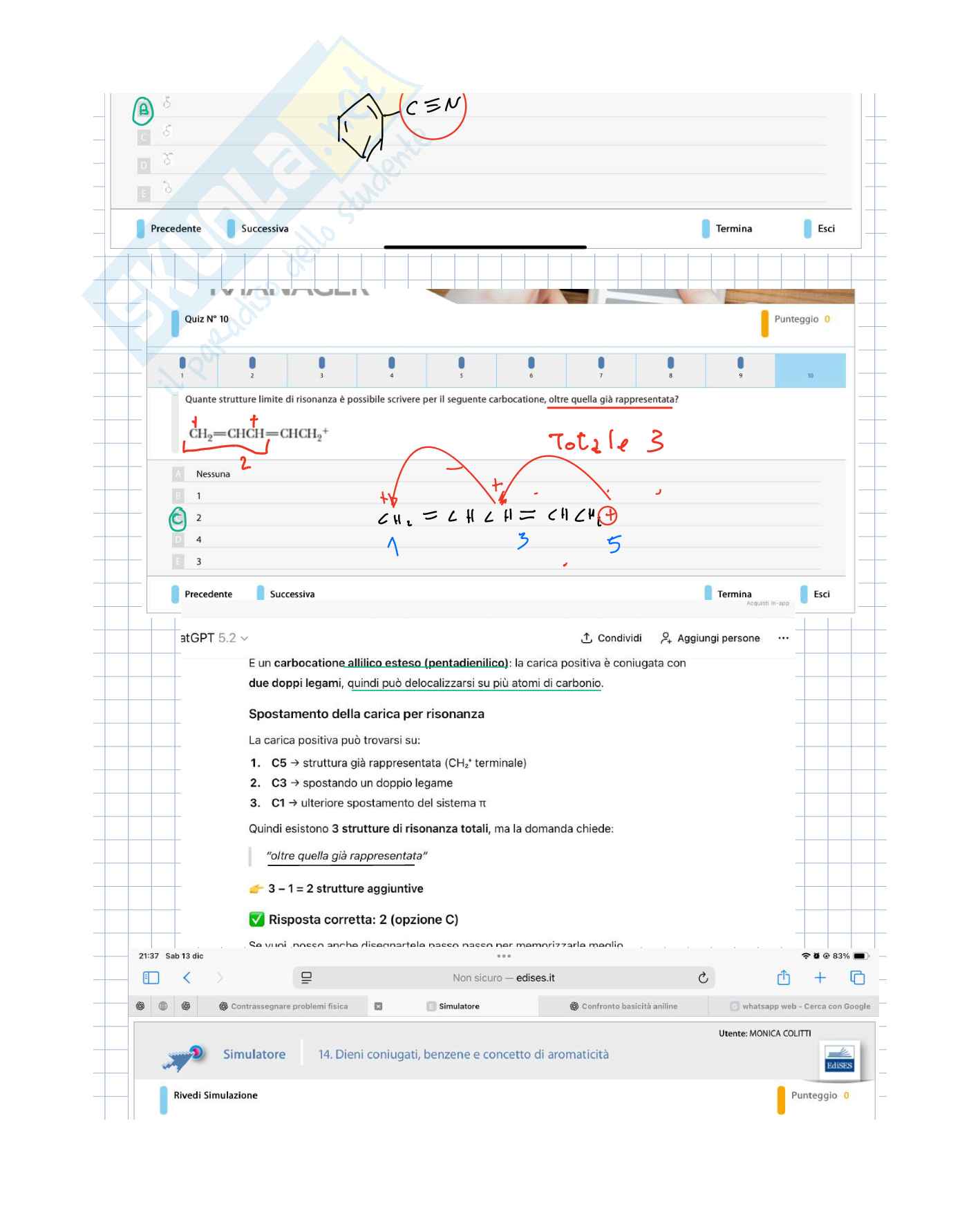 Riassunto esame Chimica organica, Prof. Rastrelli Federico, libro consigliato Chimica organica, Brown Pag. 6