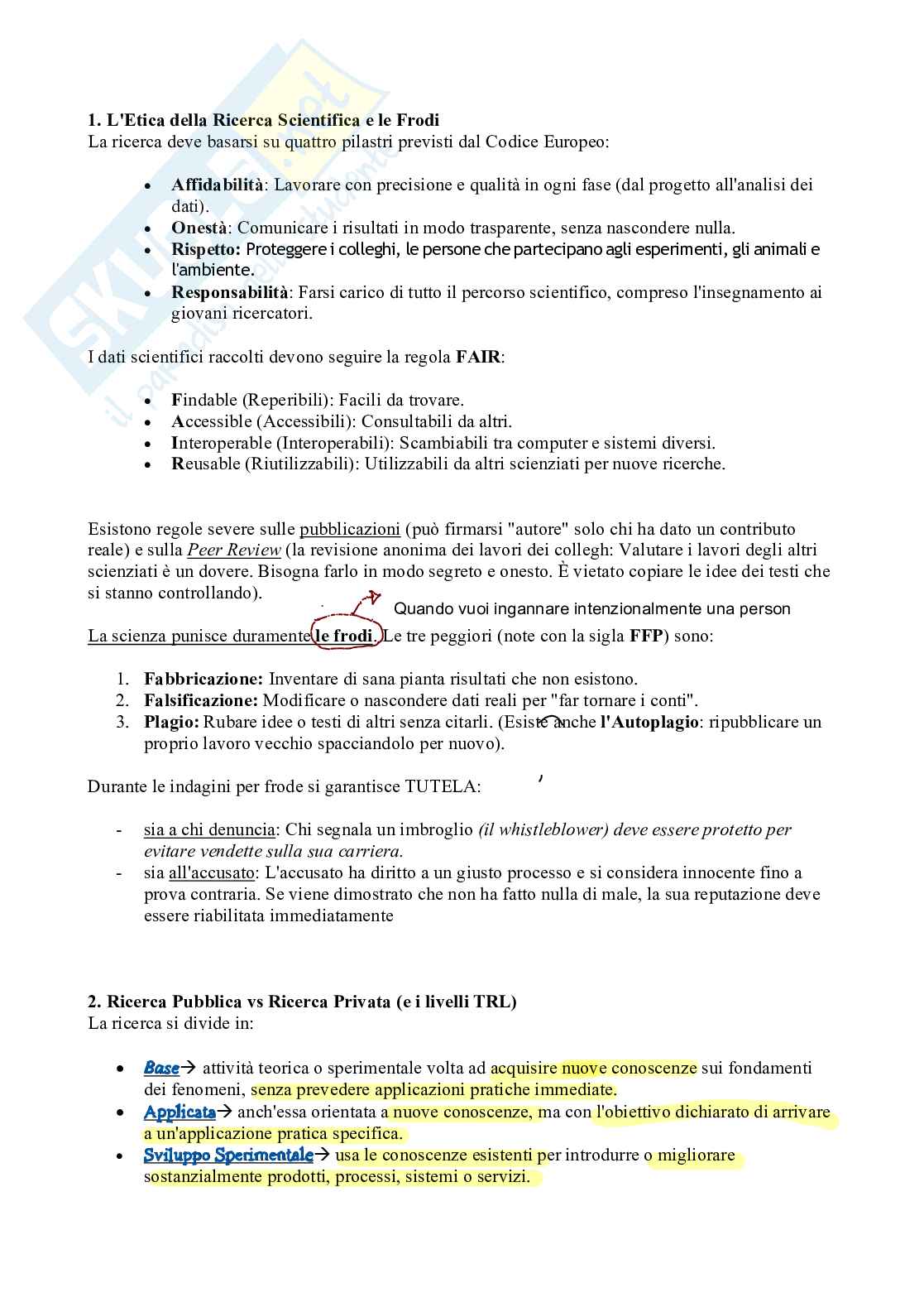 Seminario Etica e deontologia Pag. 6