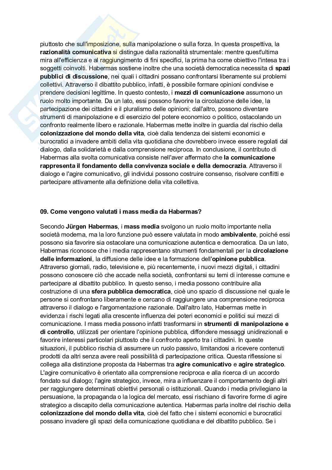 Sociologia della comunicazione e dell’informazione  Pag. 26