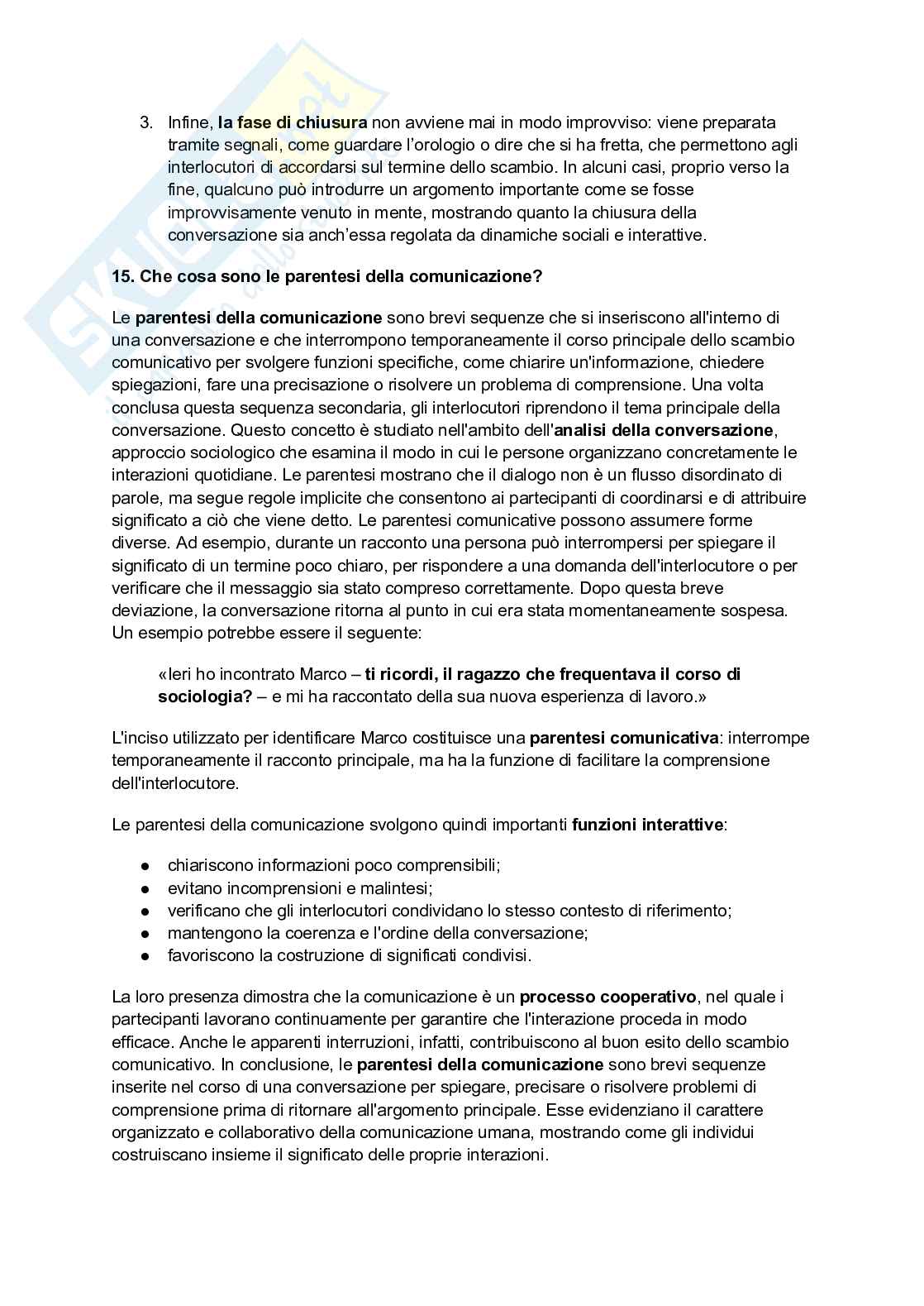 Sociologia della comunicazione e dell’informazione  Pag. 46