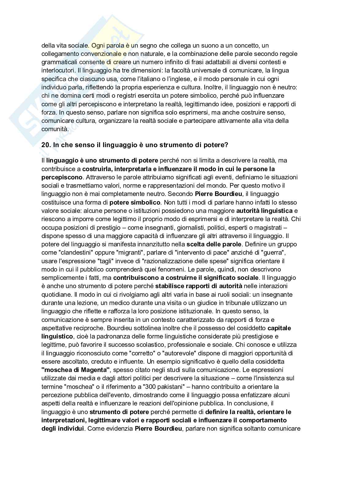 Sociologia della comunicazione e dell’informazione  Pag. 51