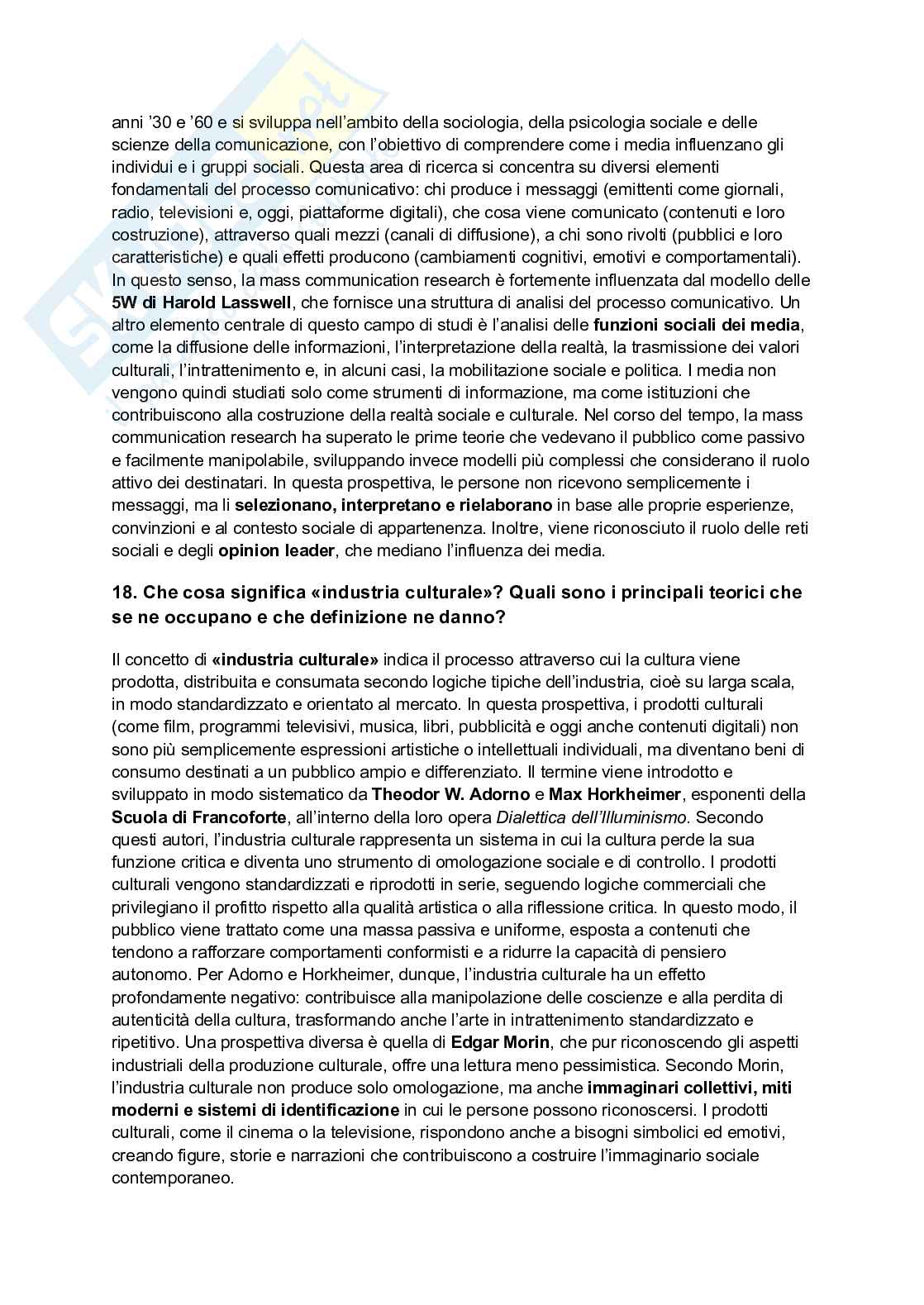 Sociologia della comunicazione e dell’informazione  Pag. 66