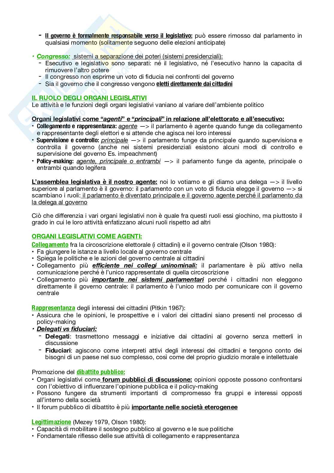Riassunto esame Scienza politica, Prof. Fasano Luciano Mario, libro consigliato Scienza politica. A cura di Carmani, Fasano, Pasini, Regalia. Editore  Egea. Terza edizione , Carmani, Fasano, Pasini, Regalia  Pag. 66