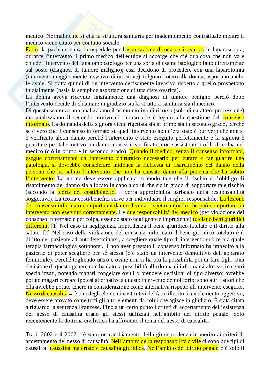 Appunti diritto civile illecito Pag. 31