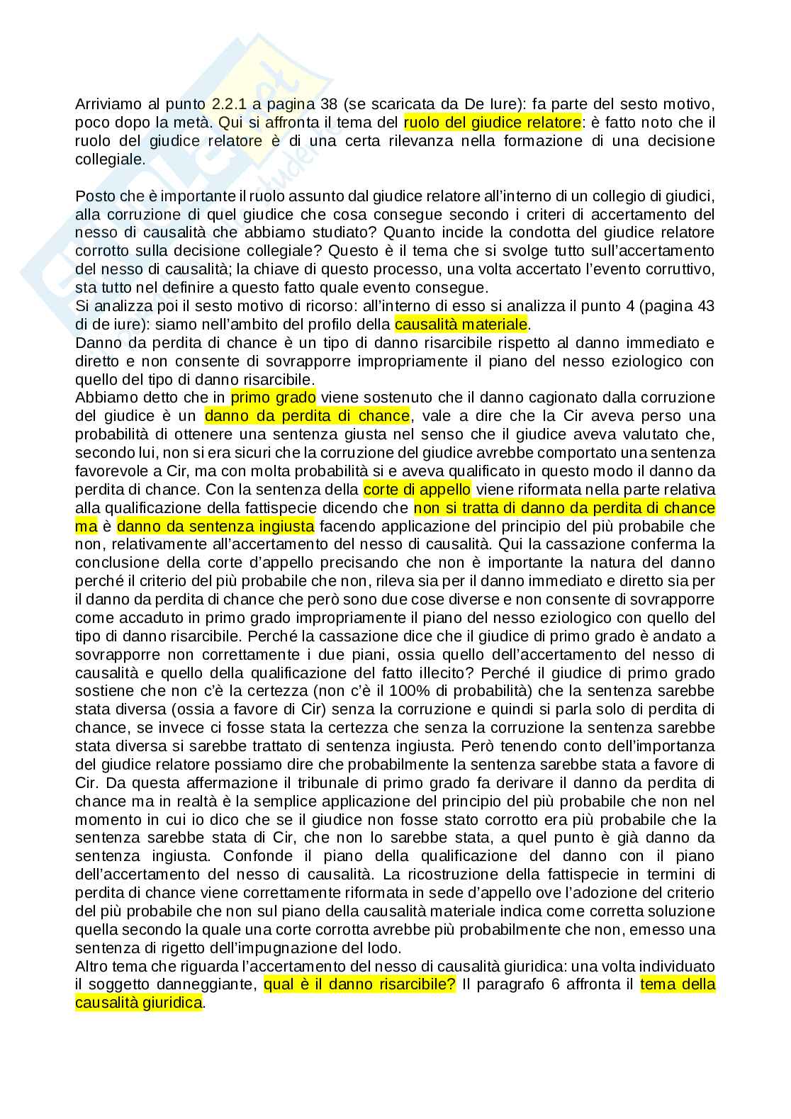 Appunti diritto civile illecito Pag. 36