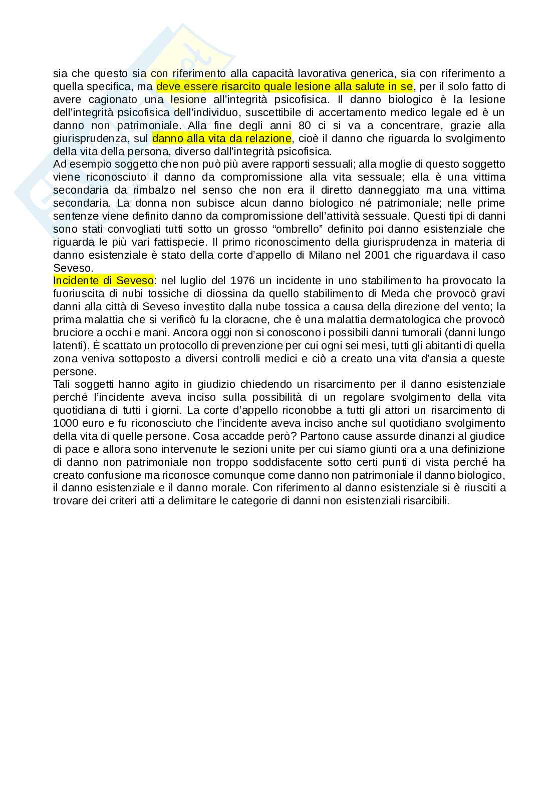 Appunti diritto civile illecito Pag. 46