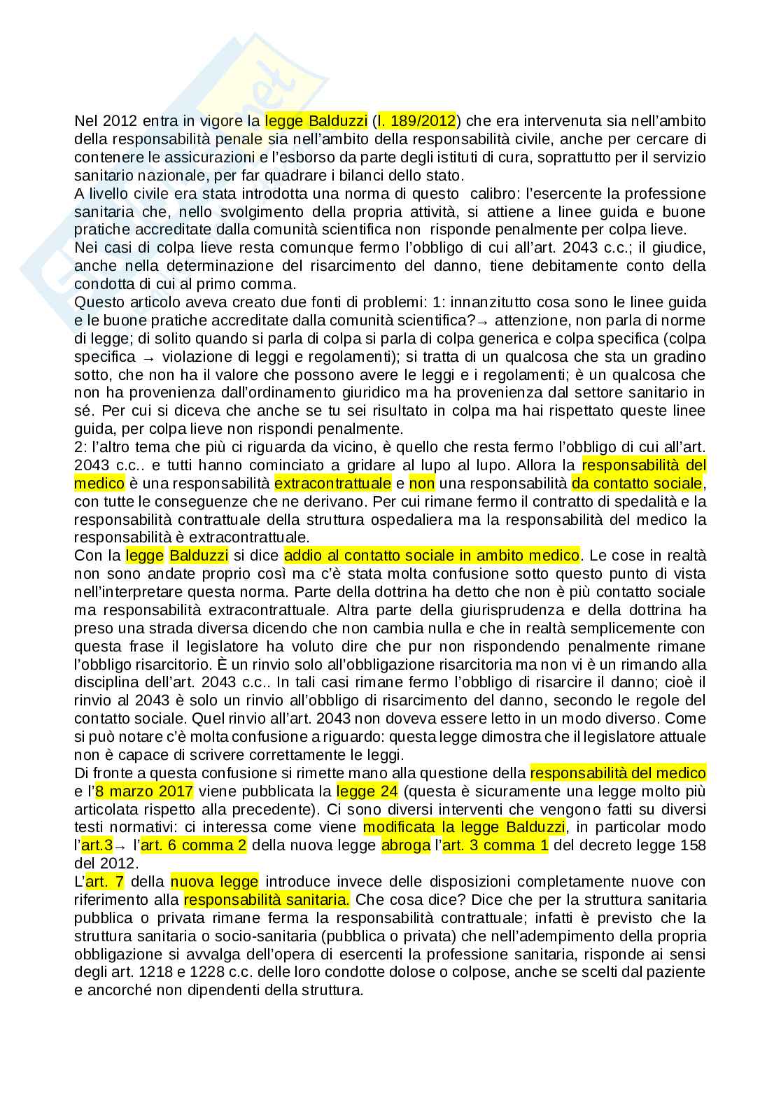 Appunti diritto civile illecito Pag. 56