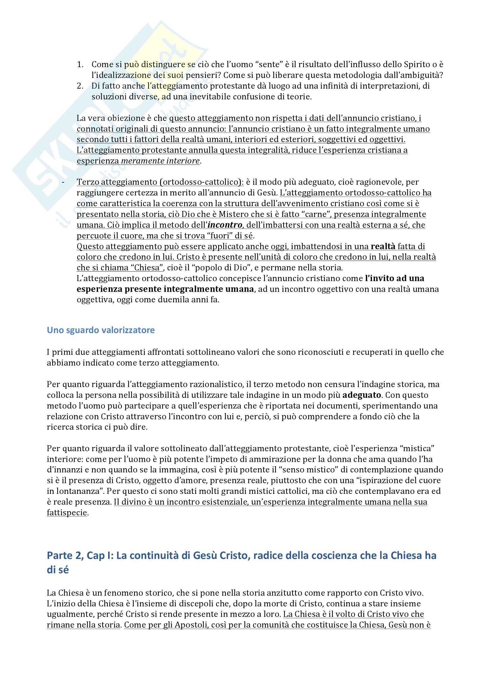 All Origine Della Pretesa Cristiana Riassunto