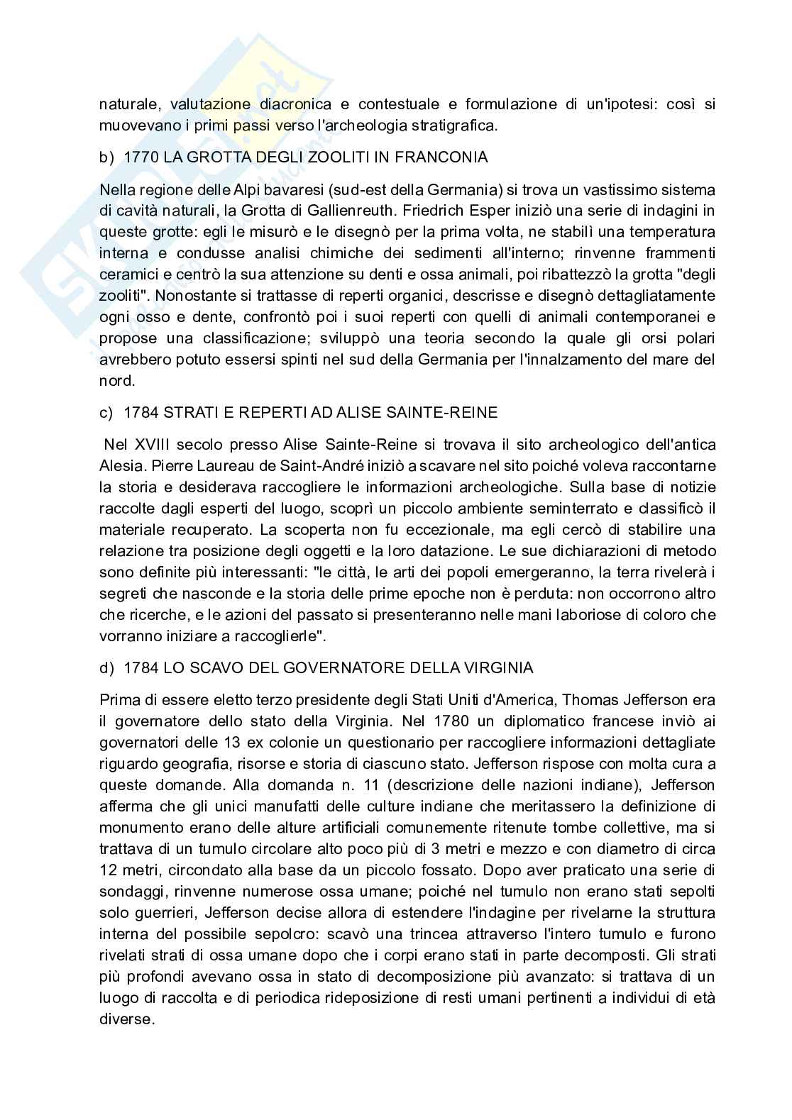 Esame Metodologie della ricerca archeologica Pag. 16