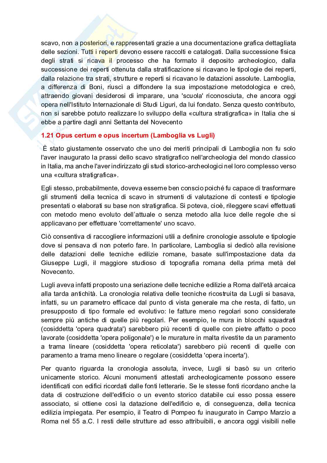 Esame Metodologie della ricerca archeologica Pag. 31
