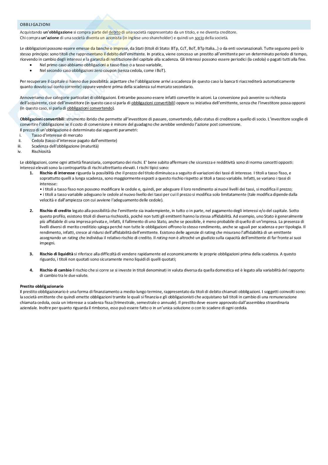 Domande orale Gestione aziendale 1 Pag. 26