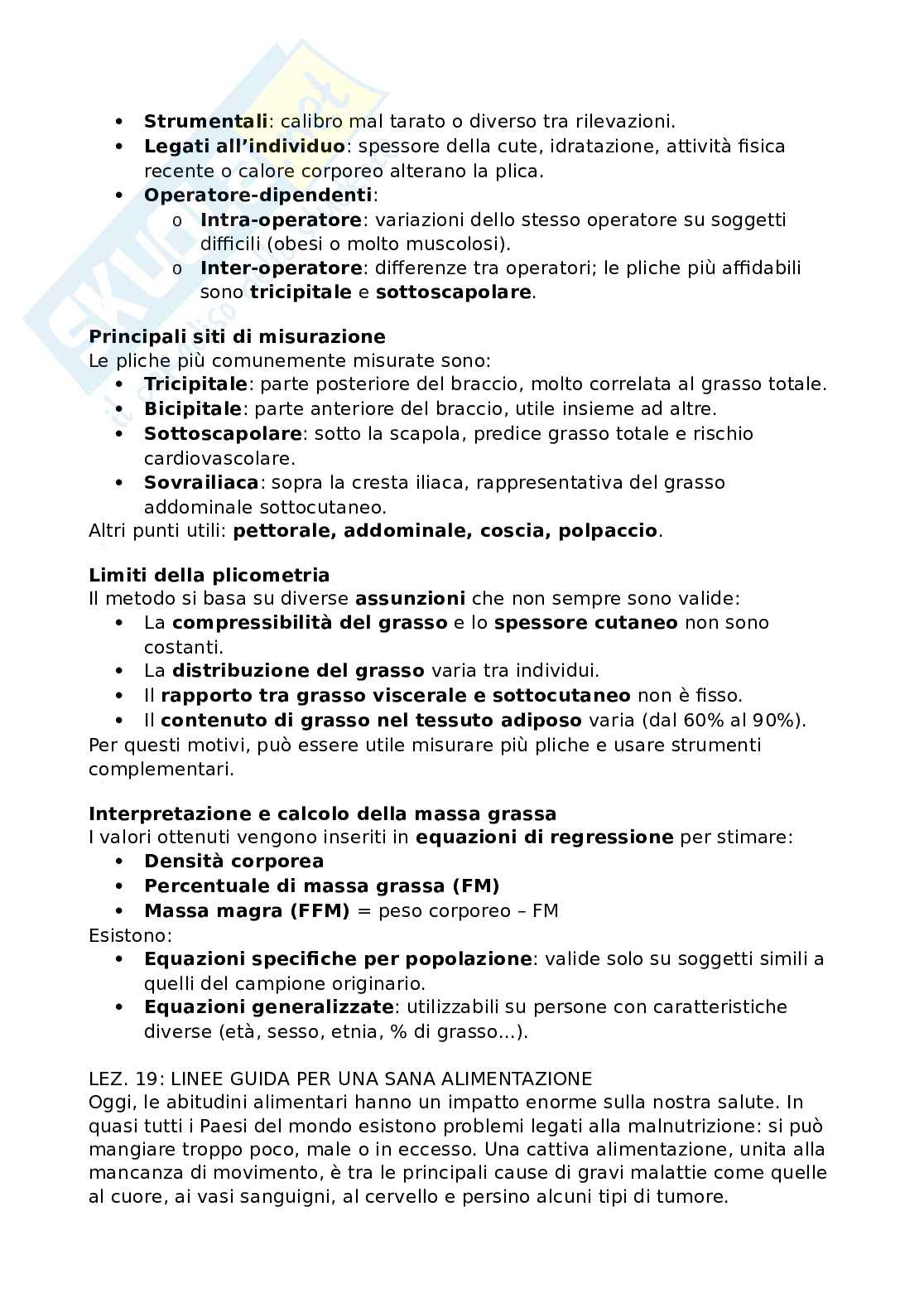 Scienze e tecniche dietetiche applicate Pag. 21