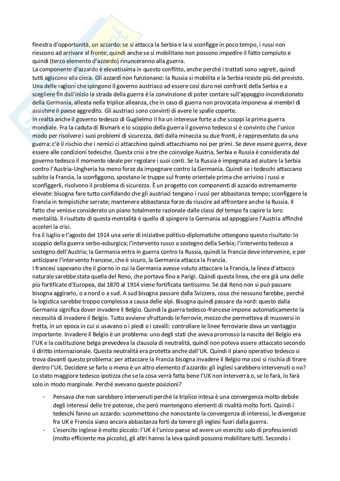 Appunti del corso di Storia delle relazioni e delle Istituzioni internazionali Pag. 61