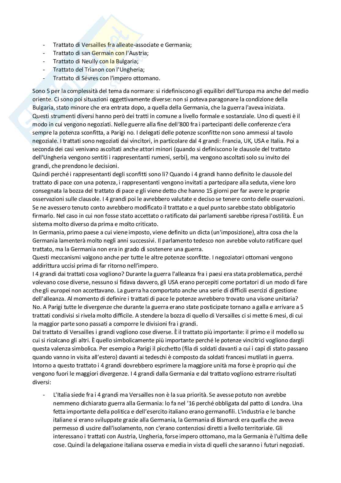Appunti del corso di Storia delle relazioni e delle Istituzioni internazionali Pag. 76