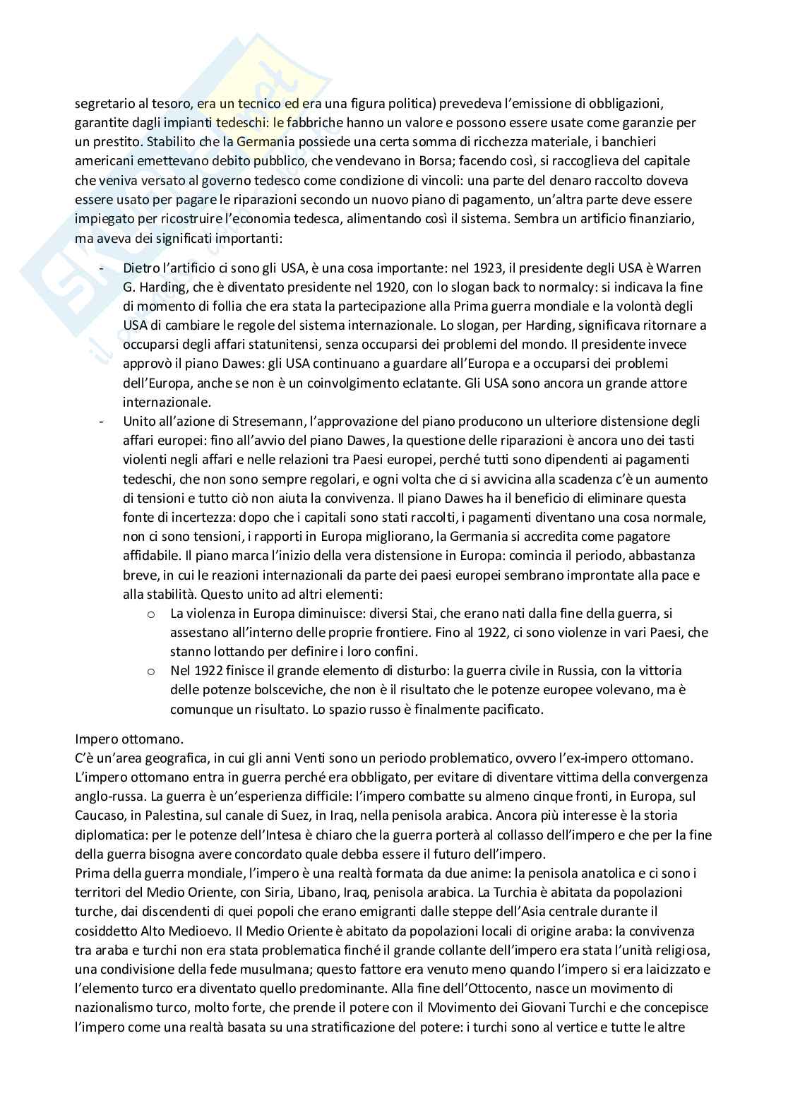 Appunti del corso di Storia delle relazioni e delle Istituzioni internazionali Pag. 81